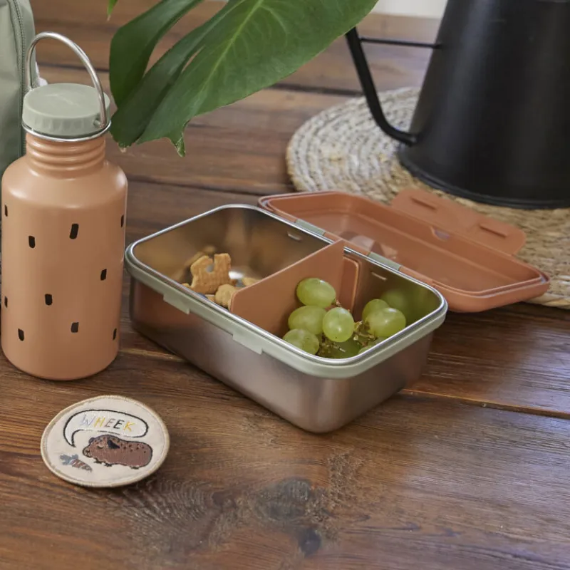 Lässig Lunchbox Stainless Steel Happy Prints