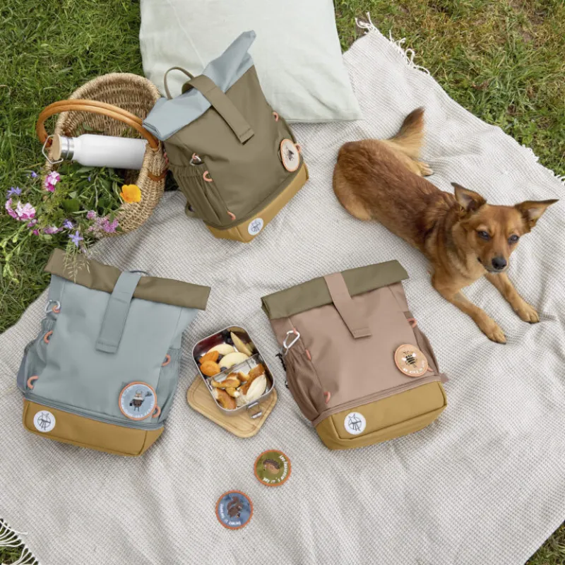 Lässig Mini Rolltop Backpack Nature