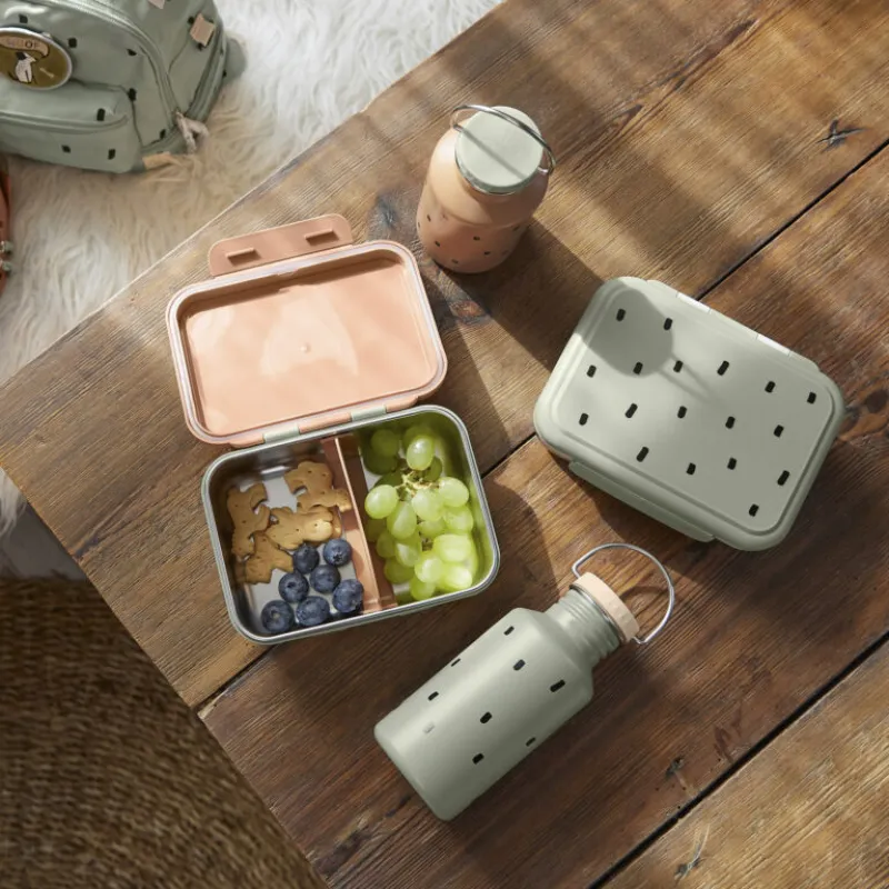Lässig Lunchbox Stainless Steel Happy Prints