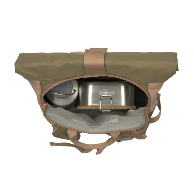 Lässig Mini Rolltop Backpack Nature