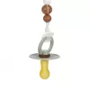 Lässig Soother Holder Wood/Silicone Little Universe