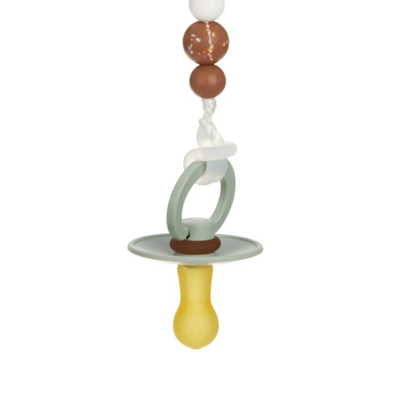 Lässig Soother Holder Wood/Silicone Little Universe