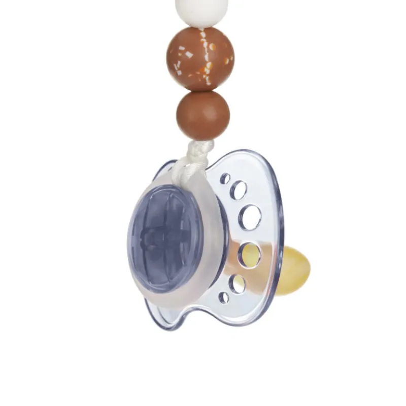 Lässig Soother Holder Wood/Silicone Little Universe