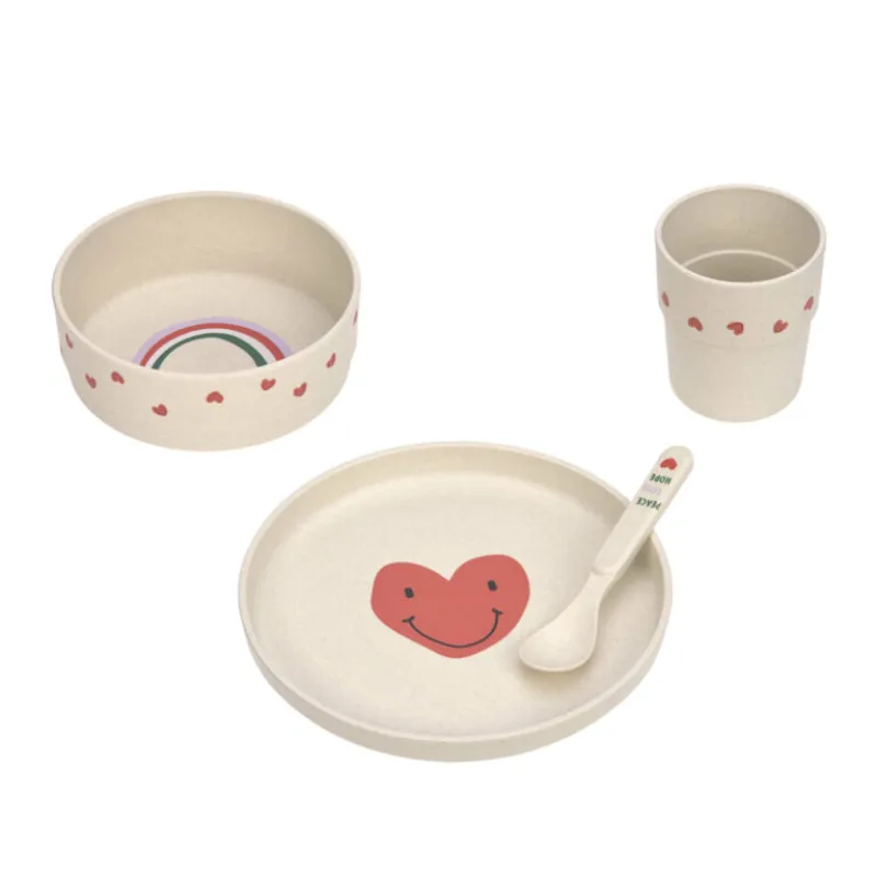 Lässig Dish Set PP/Cellulose Happy Rascals