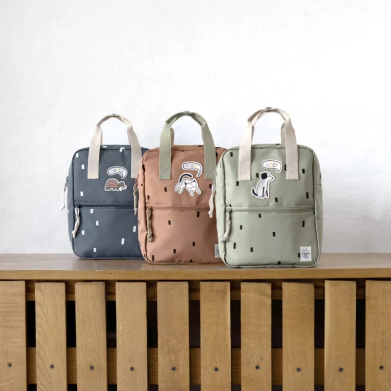 Lässig Mini Square Backpack Happy Prints