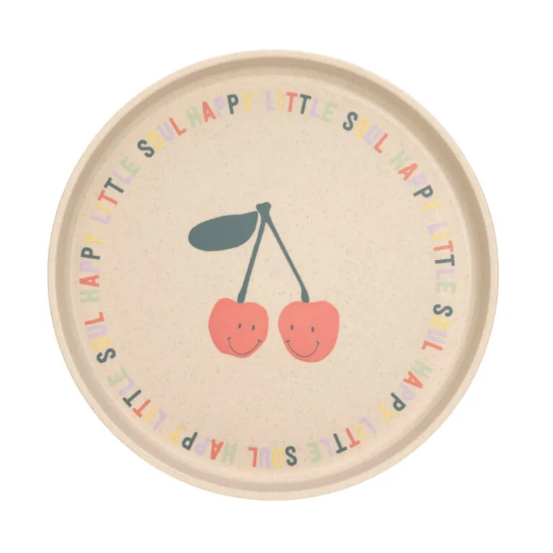 Lässig Plate PP/Cellulose Happy Fruits