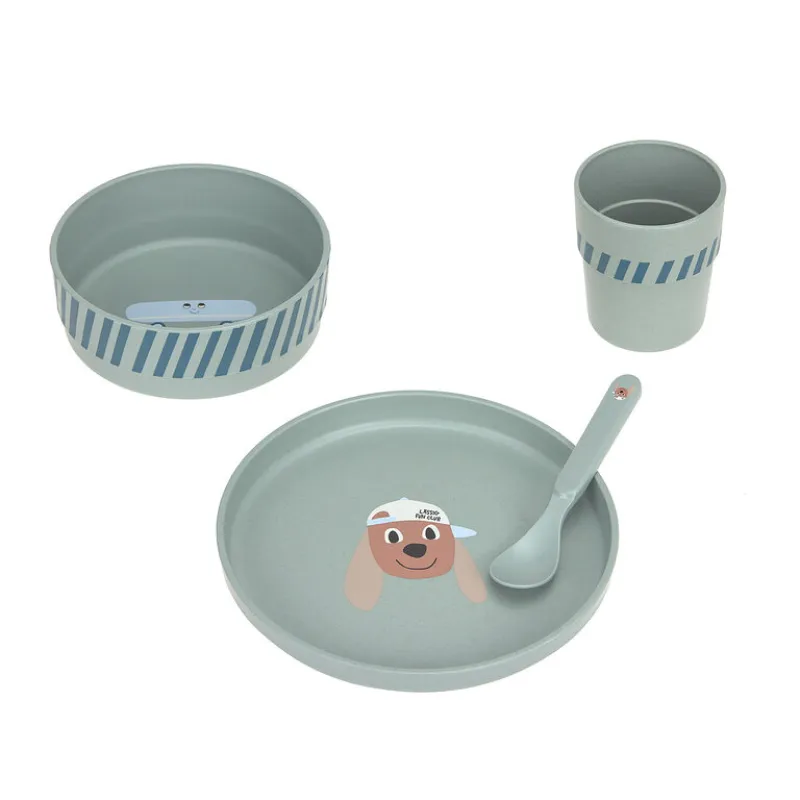 LÄSSIG Dish Set PP/Cellulose Tiny Team