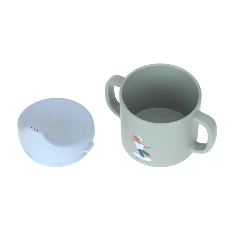 LÄSSIG Sippy Cup PP/Cellulose Tiny Team