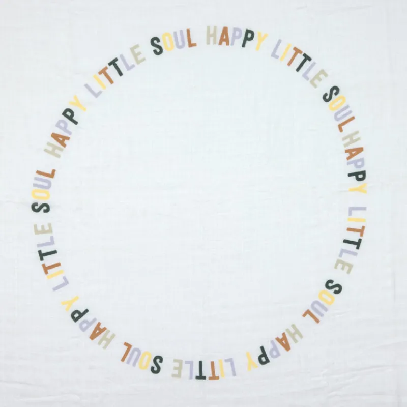 Lässig Swaddle Heav. Soft 120x120 Happy Fruits