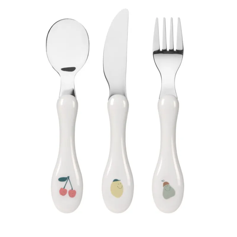 Lässig Cutlery 3pcs Garden Happy Fruits