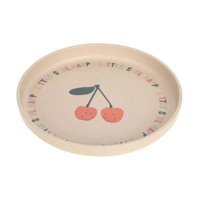 Lässig Plate PP/Cellulose Happy Fruits
