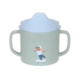 LÄSSIG Sippy Cup PP/Cellulose Tiny Team