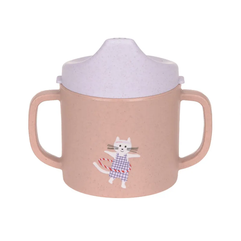 LÄSSIG Sippy Cup PP/Cellulose Tiny Team